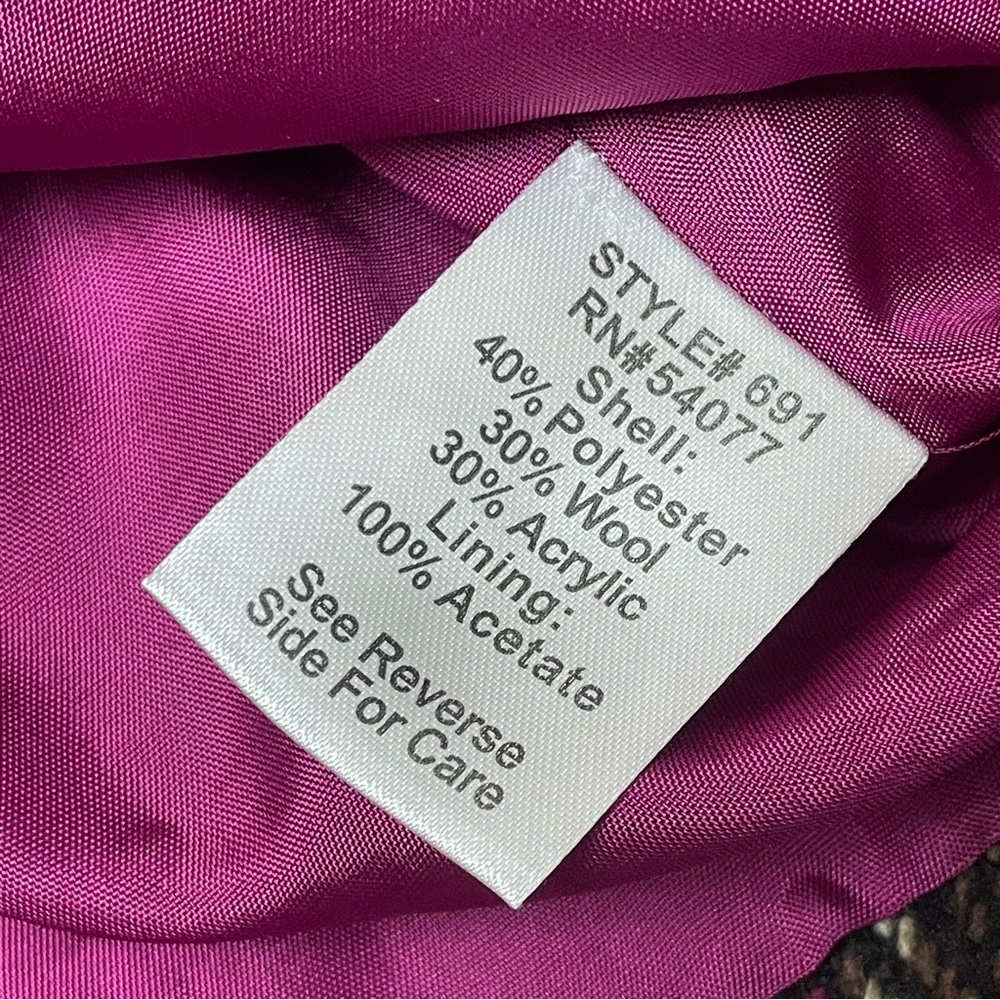 CAbi Plaid Vest with Button Detail - Picture 7 of 9